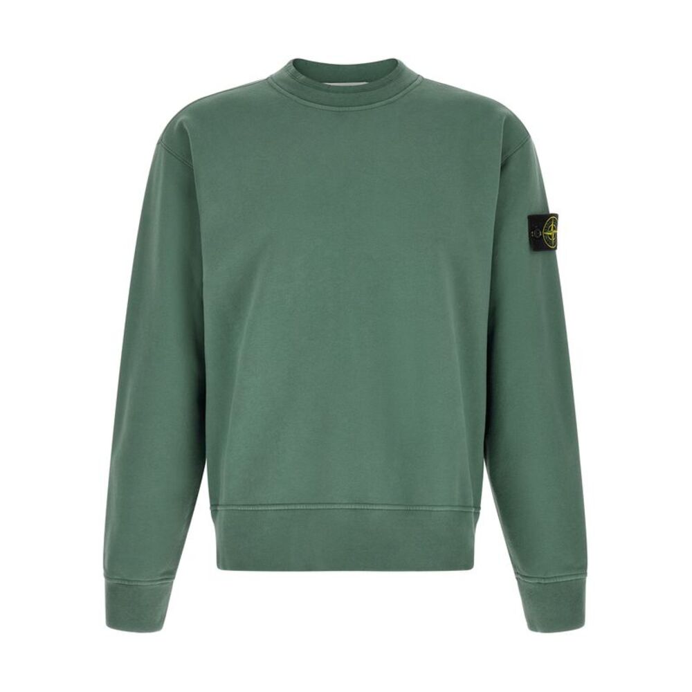Stone Island Bicolor Cotton Men's Sweatshirt